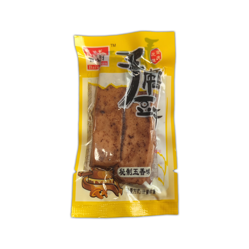 素食百味村手磨豆干Q弹超市同款