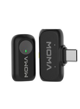 猛玛LARK A1迷你多巴胺无线领夹麦克风手机直播降噪猛犸一拖二