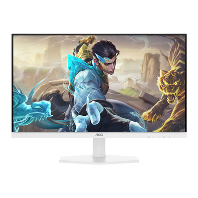 AOC白色显示器27英寸2K260Hz