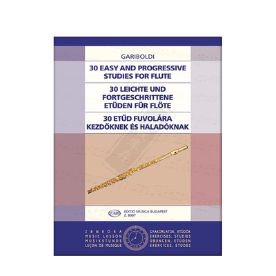 加里波第简易和进阶练习曲30首