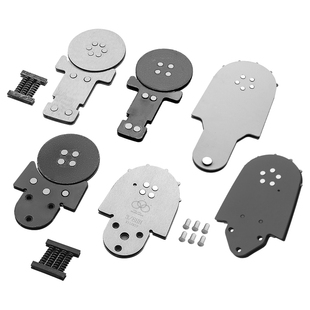 油锯缓冲头325整体导板导板头可拆卸导板铆钉锯板头404大导板头