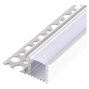 双眼皮线形灯单边向上发光灯槽吊顶侧面线条灯嵌入式线性灯铝槽