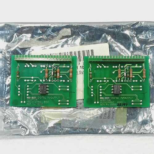 NOR CONTROL 801.1 DIGITAL IN OUTPUT ADAPTOR CIRCUIT CARD HE2