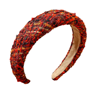 新年红色发箍女款2025新款秋冬高颅顶头箍高级感洗脸压发发卡头饰