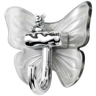 粘钩强力无痕挂钩家用免打孔承重透明轻奢可爱卫生间厨房浴室门后