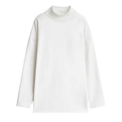 半高领中长款德绒打底衫女秋冬内搭加绒长袖T恤上衣爆款2025新款