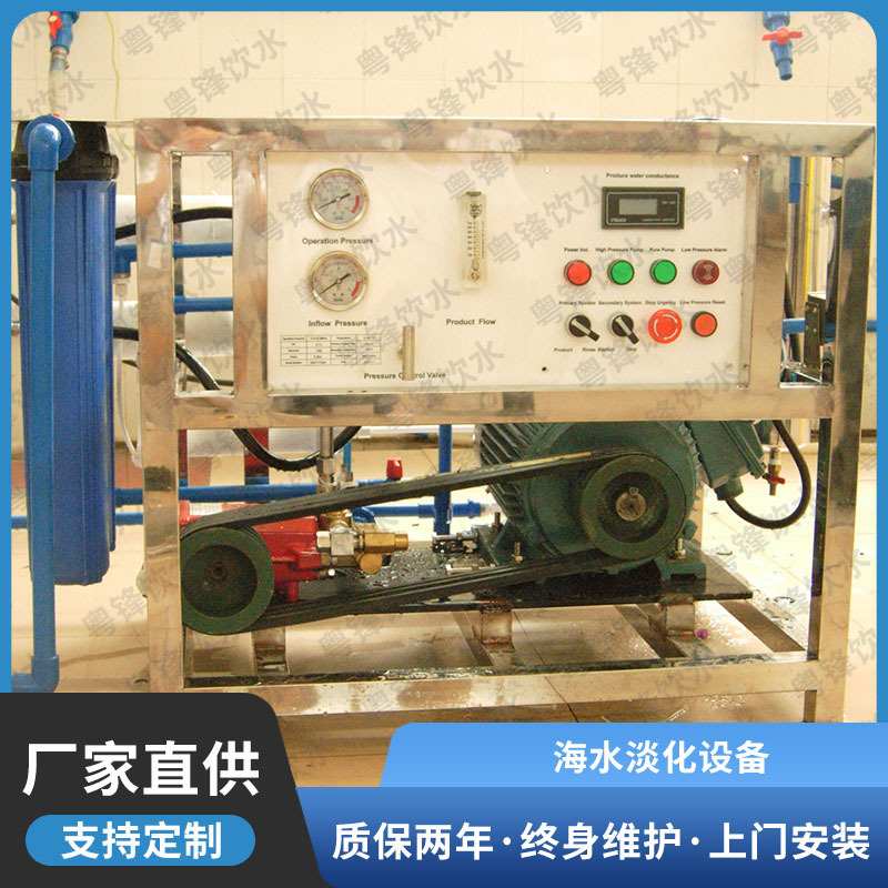 定制海水淡化设备 咸水淡化机器 海水淡化纯水设备 过滤除盐系统