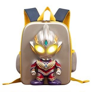 塞罗奥特曼玩具迪迦特利迦发光儿童3-6岁书包5男孩生日礼物新款