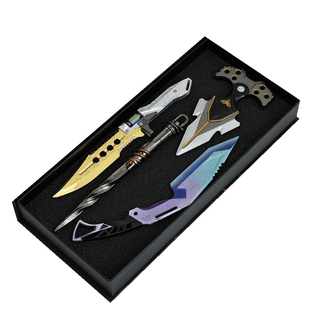 暗区突围游戏近战武器空腔战术金属苍穹利爪武器寒牙手刺模型玩具