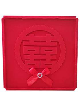 婚礼抽奖箱创意抽獎道具盒子