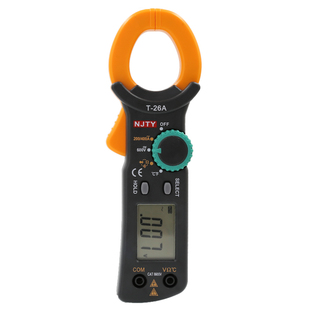 南京天宇T-26B数字钳形表数显万用表电流表交直流电压表高精度