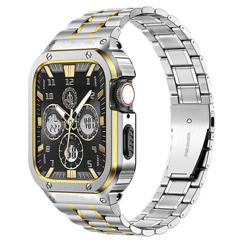 适用AppleWatchs10金属表带表壳
