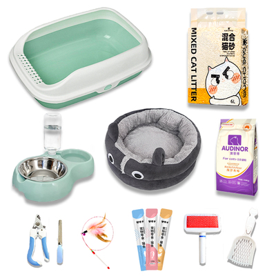 团子先生猫砂盆套装超值搭配好物