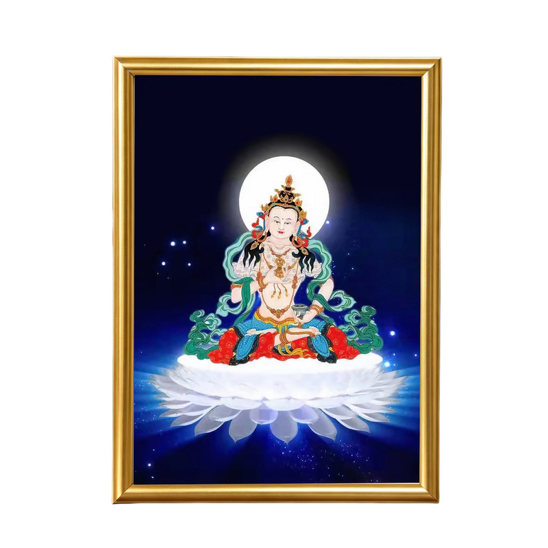 金刚萨埵金刚萨垛佛像相框画框佛堂摆件玄关桌面摆台挂画照片定制