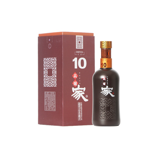 高炉家高度白酒和谐年份10年纯粮食固态发酵整箱送礼袋特价名酒水