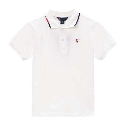POLOWALK男童抗菌凉感T恤