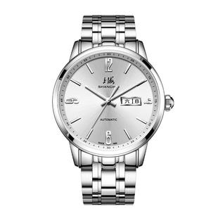 上海手表男自动机械表防水夜光星期日历国产腕表官方店正品3009