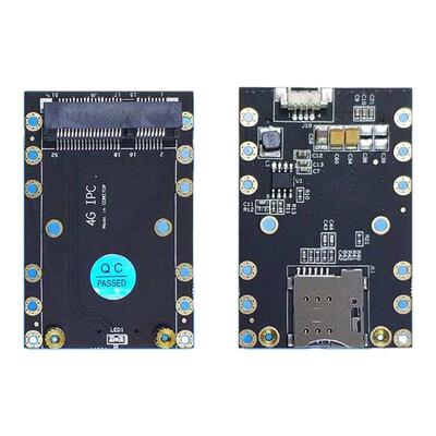 4G模块转接板开发板SIM卡槽MINI PCIE转USB域格龙尚移远EC20 EC25