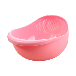 家用厨房洗米筛淘米器 塑料加厚沥水篮 洗菜盆水果篮水果盆蔬菜篮