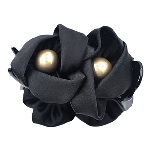 花苞丸子头抓夹女高级感2026新款王妃鹊桥发夹后脑勺饱满神器发饰