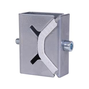 金属烤漆防盗门固定神器固定支架室外展示推广样品门紧固连接件夹