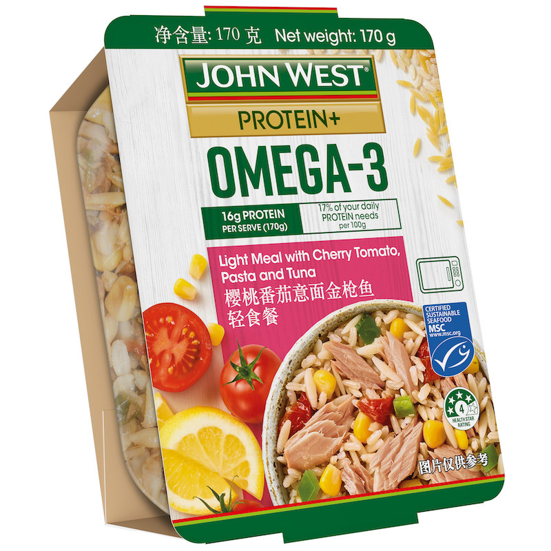 西部约翰金枪鱼轻食餐常温即食