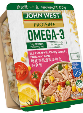 西部约翰金枪鱼轻食餐常温即食
