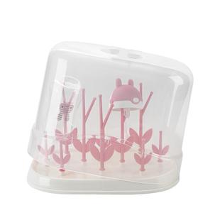 婴儿奶瓶沥水架干燥带盖滤水防尘家用简易置物支架收纳晾干沥干架