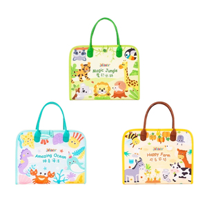 jollybaby安静布书婴儿早教玩具撕不烂魔术贴宝宝手撕书撕撕书1岁