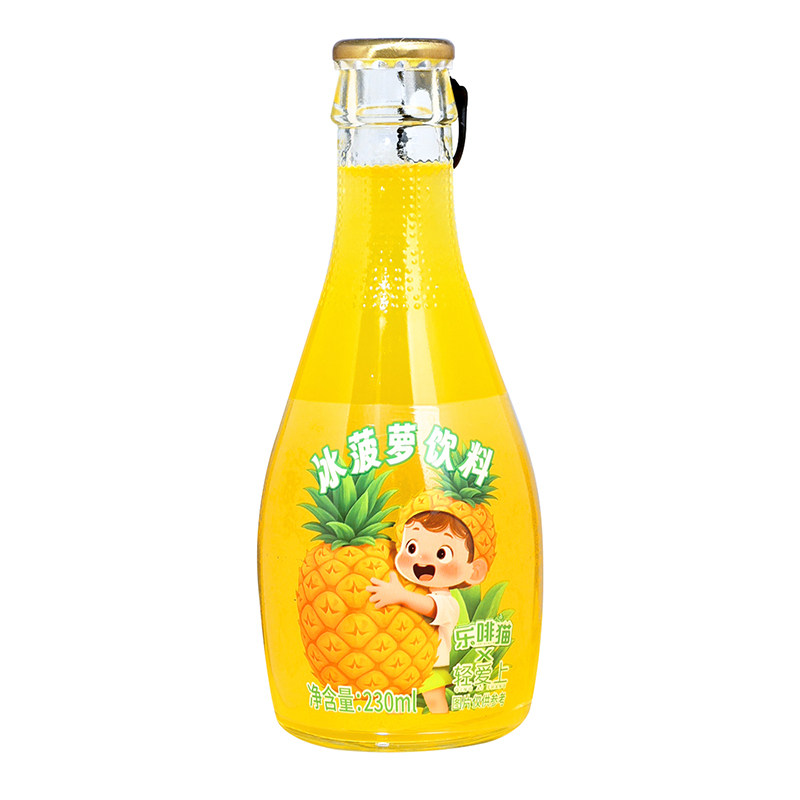 爆款冰菠萝汁饮品添加nfc果汁