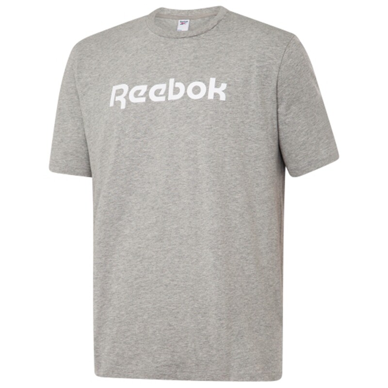 锐步REEBOK大logo羚羊夏季运动透气短袖T恤男女短裤GR8482 GV5518