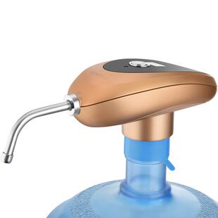 新功PL-6桶装水电动抽水器无线取水器智能家用纯净水自动上水神器