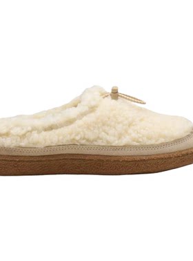 clarks/其乐女鞋冬季仿羊羔绒棉拖鞋居家 毛绒户外拖鞋 保暖亲肤