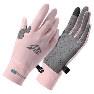 户外登山爬山手套防滑女士露指薄款透气耐磨攀岩徒步专用爬行手套