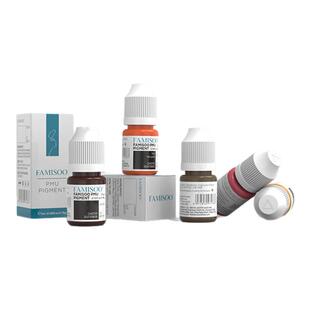 法米索纹绣色料唇部色乳野生眉雾眉眼手工机器植物色乳安全易上色