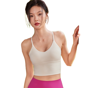 卡益瑜伽服女专业高端背心运动文胸美背吊带内衣健身上衣带胸垫