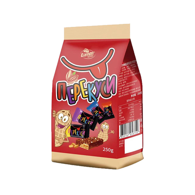 拉迈尔花生巧克力威化俄罗斯进口