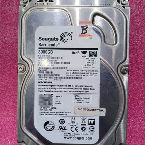 询价-希捷3000GB，ST3000DM001，3.5寸S