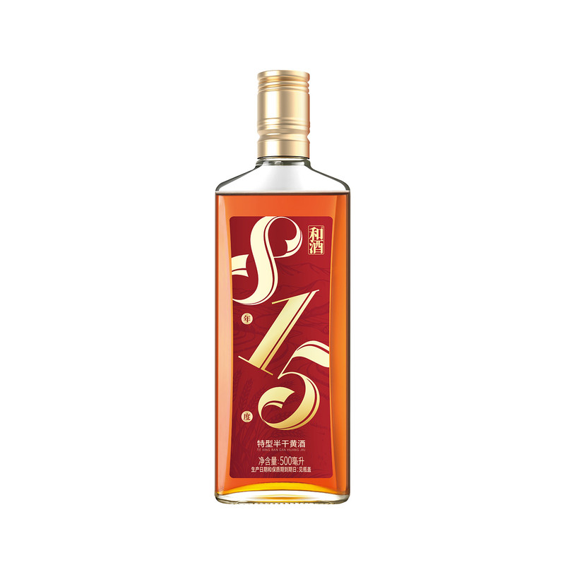 和酒8年陈黄酒500ml*6瓶装