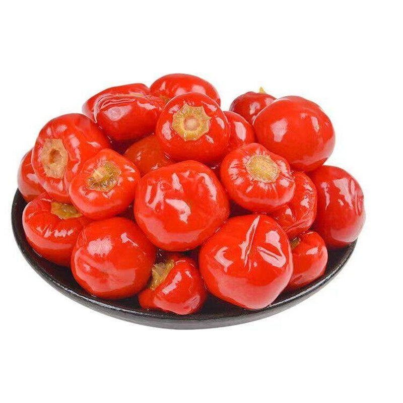 泡红椒泡椒泡辣椒袋装 泡圆辣椒1斤10斤100斤珠子椒二荆条小米辣