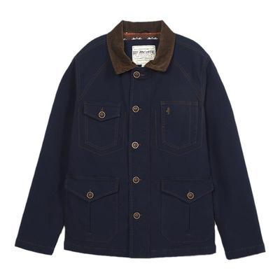 MCS厚款百搭灯芯绒翻领潮流外套