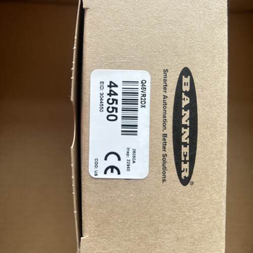 议价BANNER/美国邦纳感测器全新正品：Q45VR2DX，现货实拍，欢迎
