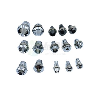 开孔6MM 8MM金属LED直插指示灯小型设备电源信号面板发光警示灯