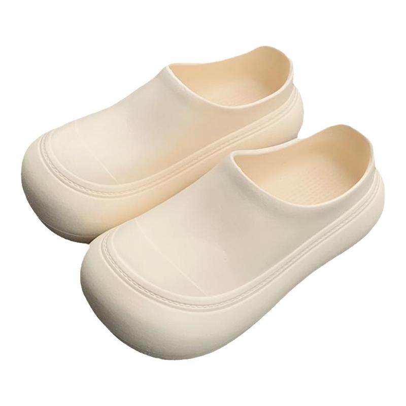 细细条 韩版休闲增高鞋女夏外穿百搭eva防滑防滑懒人半拖鞋穆勒鞋