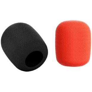 话筒套 防滑圈硅胶保护套ktv麦克风海绵套防摔防喷咪罩防滚四角圈