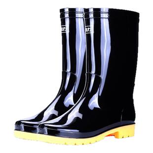 回力男士雨鞋2025新款防水耐磨工地厨房胶鞋中高筒雨靴男赶海水鞋