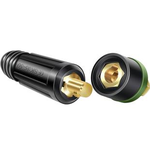 耐用型 电焊机快速接头欧式快插DKJ10-25公母插头插座315/400配件