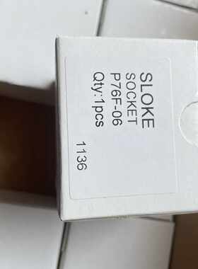 议价全新SLOKE接线端子P76F-06 300V 30A 10