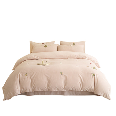 A类婴儿绒加厚保暖四件套牛奶绒