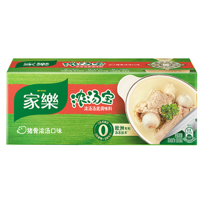 家乐浓汤宝老母鸡汤猪骨浓汤整箱